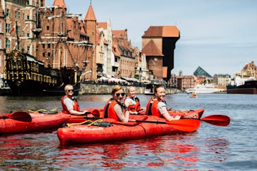 Guided kayak tour of Gdansk
